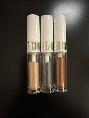 Beautycounter Cream Eyeshadow Bundle - Amber, Soft Gold, Onyx